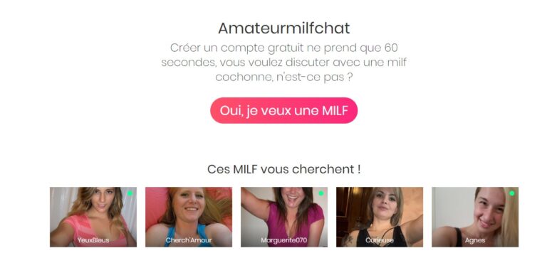 amateur milf chat arnaque