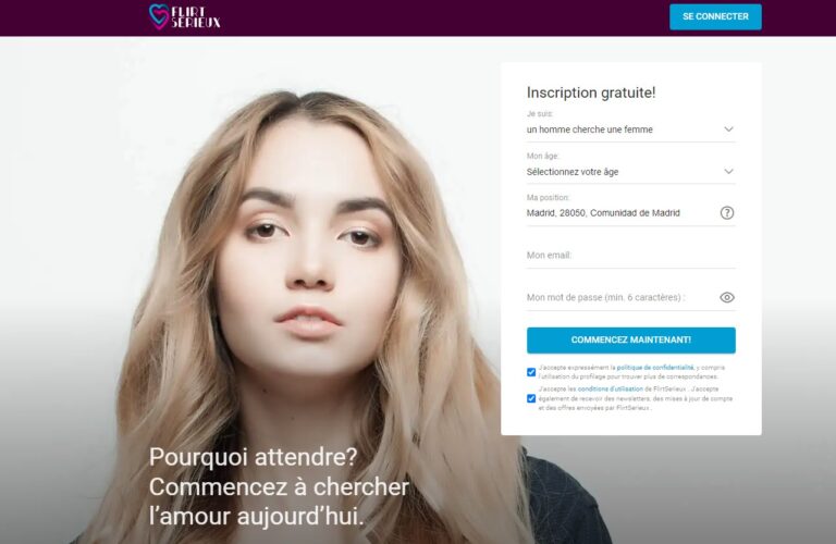 flirt serieux arnaque