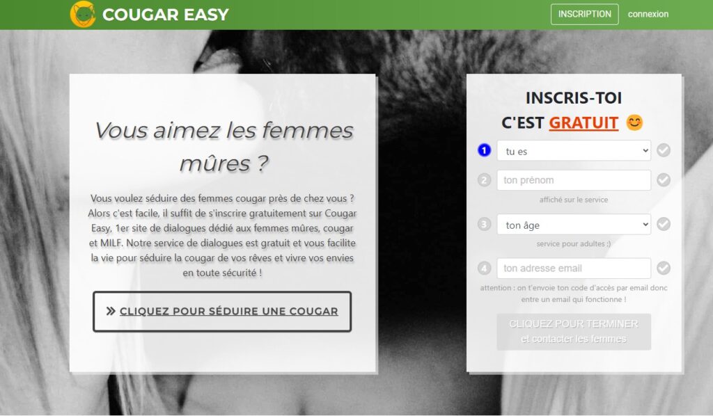 cougar easy arnaque