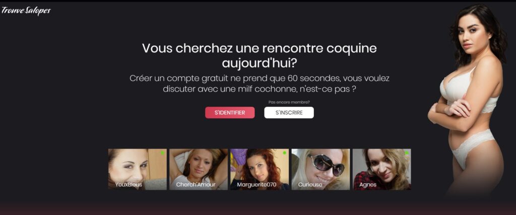 trouve salopes arnaque