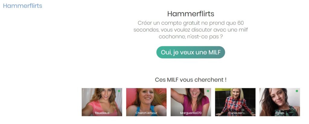 hammerflirts arnaque