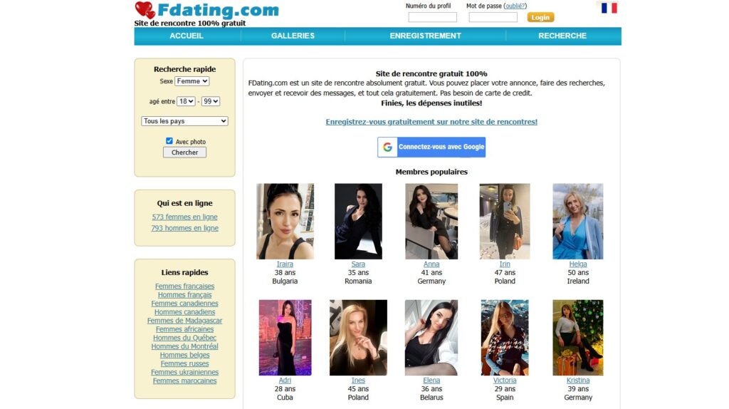 fdating arnaque