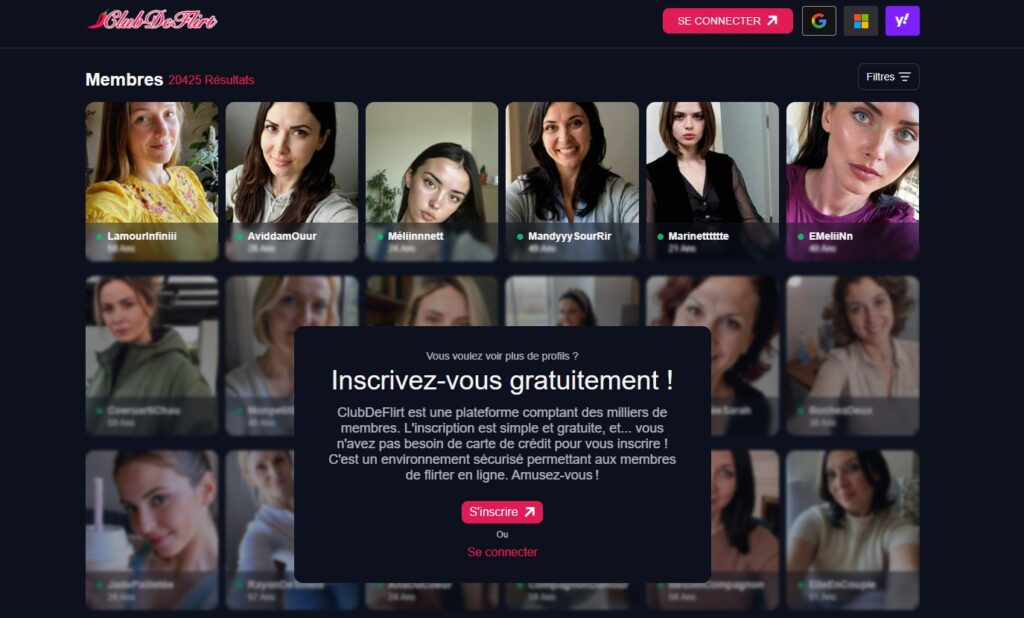 clubdeflirt avis arnaque