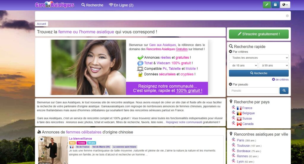 gareauxasiatiques arnaque