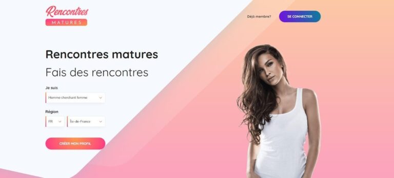 RencontresMatures.com – Avis complet sur une plateforme moderne dédiée aux célibataires matures