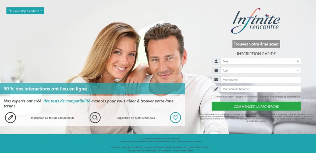 infinite-rencontre avis arnaque