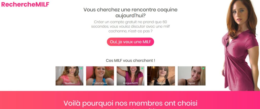recherchemilf avis arnaque