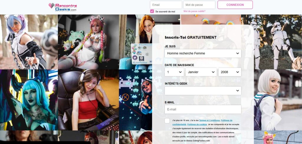 rencontregeeks avis arnaque